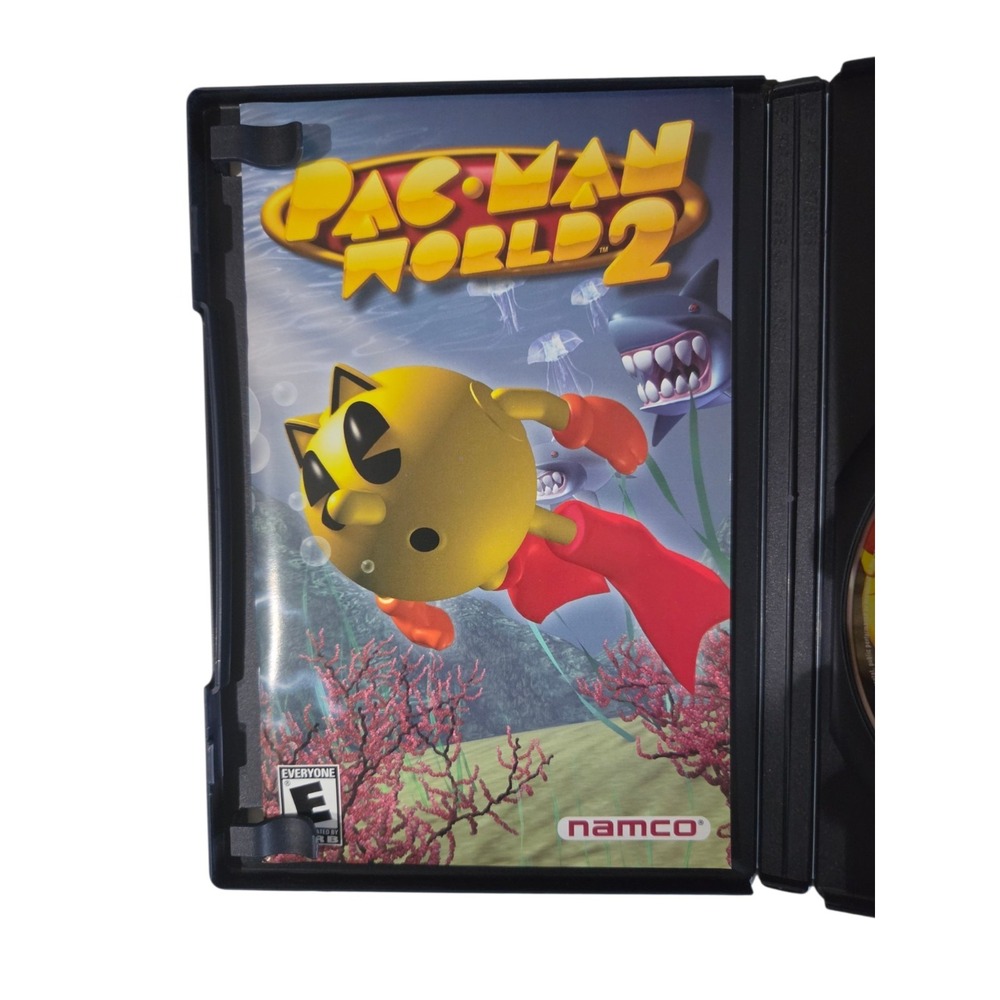 Pac-Man World 2 PS2 Black Label - CIB W/ Manual - PlayStation 2 - Picture 2 of 4